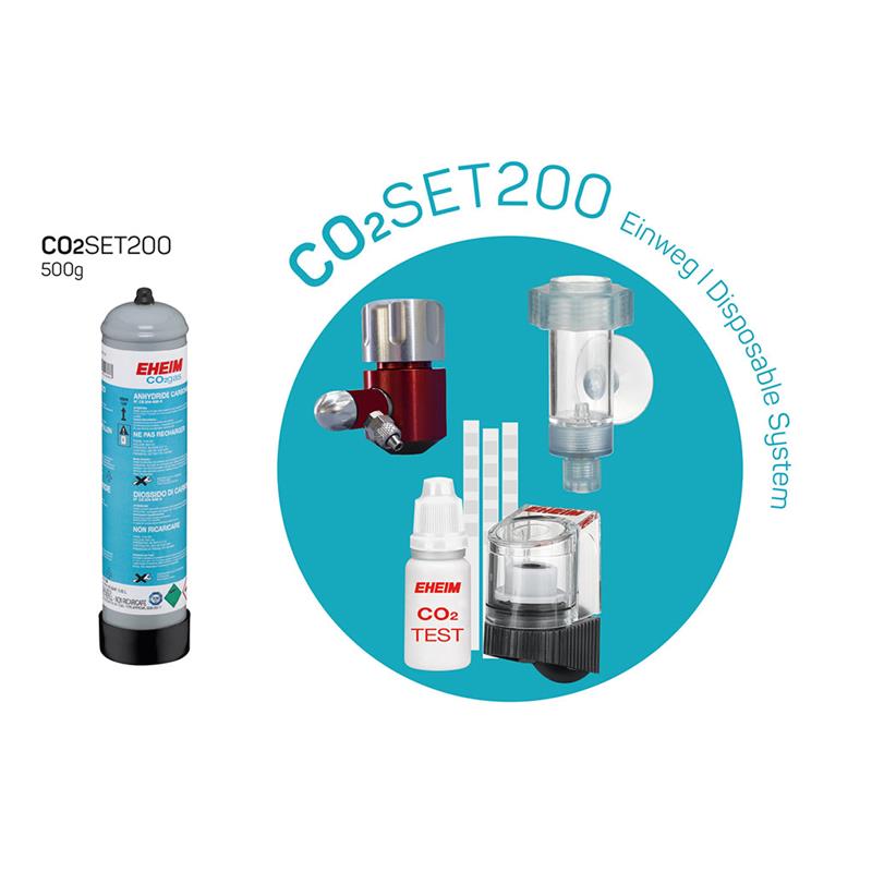 Sistem CO2 Eheim SET200 cu butelie unica folosinta 500g - imagine 3
